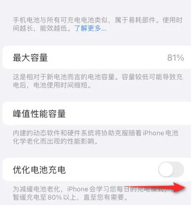 金江镇苹果15维修分享iPhone15充电到80%就充不进电了怎么办 