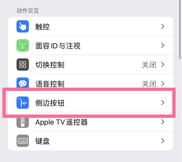 金江镇苹果14维修店分享iPhone14 Plus侧键双击下载功能关闭方法 